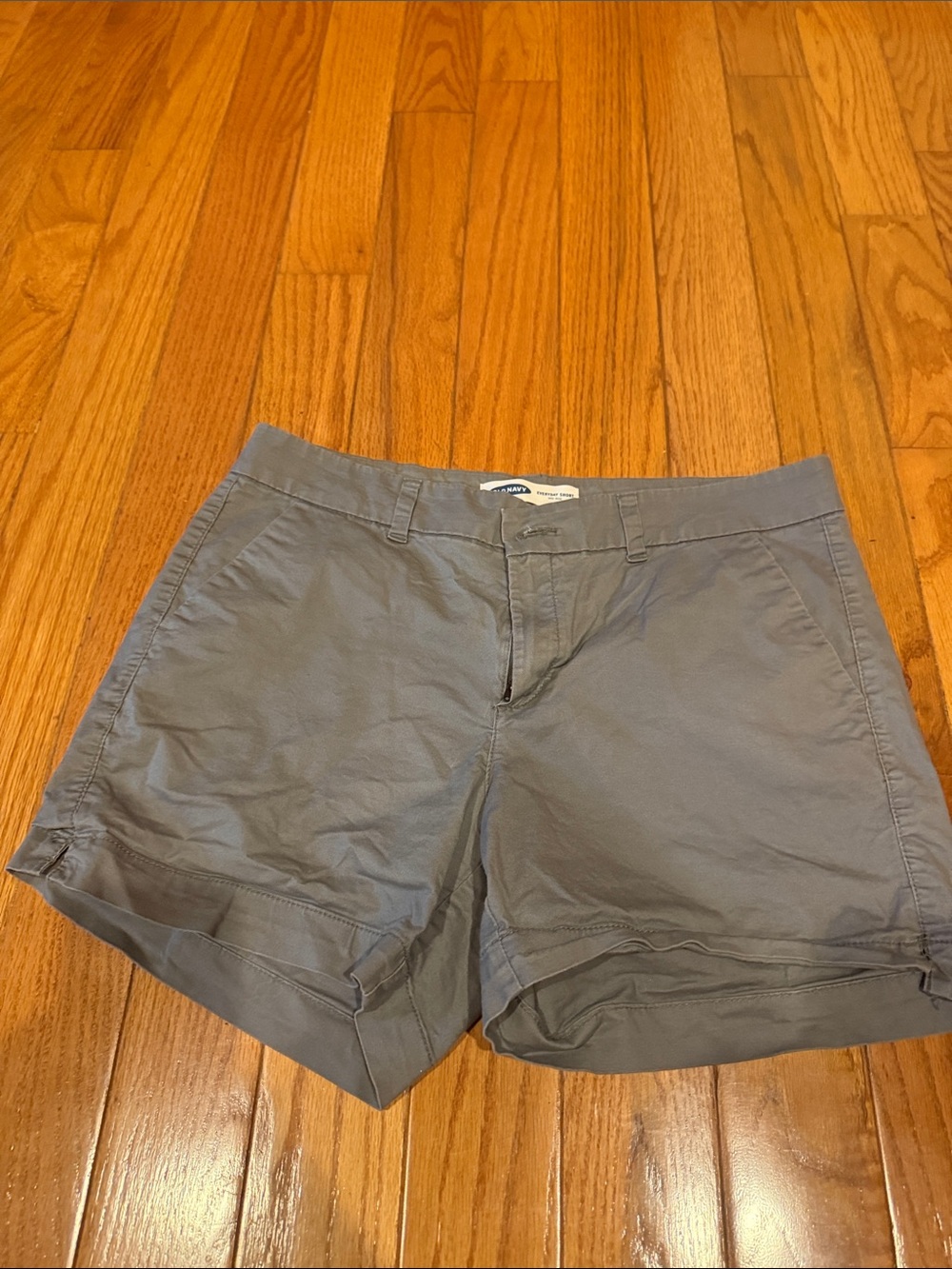 Old Navy Slate Gray Women's Bermuda Shorts